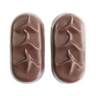 Chocolates rellenos de coco keto bolsa 10 pz